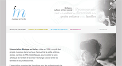 Desktop Screenshot of musique-en-herbe.com